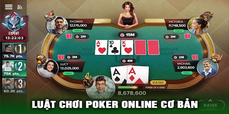 Luật Chơi Poker Online Cơ Bản